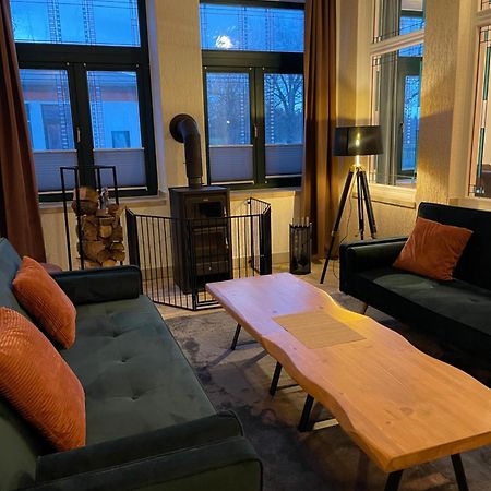 Ferienwohnung Mit Kamin Und Traumhafter Dachterrasse Mit Weitblick In Die Natur Neu Gaarz Exterior foto